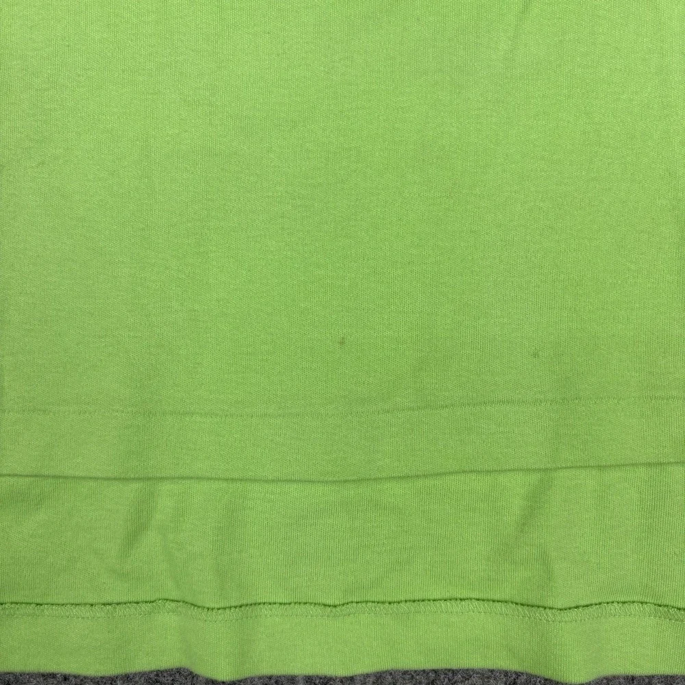 Polo Ralph Lauren Polo Shirt Mens 2XL Lime Green Short Sleeve Preppy Purple Pony